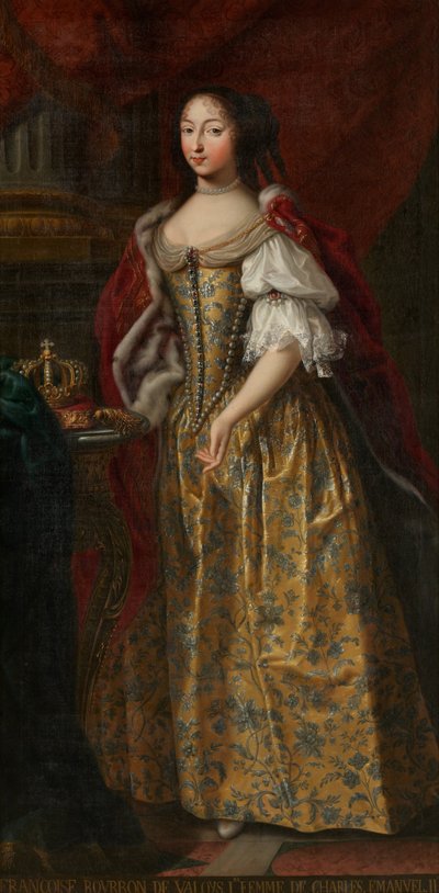 Portrait of Francesca of Valois by Unbekannt Unbekannt
